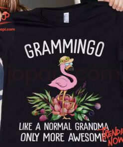 High-quality product with unique design – Grandma Grammingo Flamingo Shirt