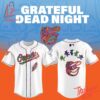 Bold and stylish casual wear – Grateful Dead Night Baltimore Orioles Jersey