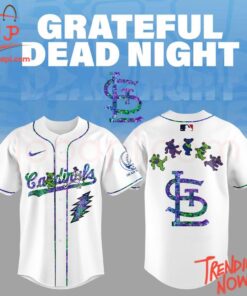 Bold and stylish casual wear – Grateful Dead Night St Louis Cardinals Jersey