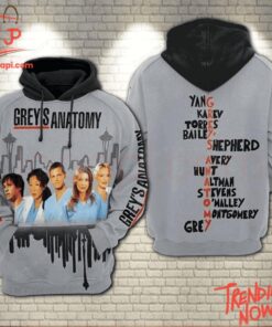 High-quality product with unique design – Grey's Anatomy Series Anatomy Hoodie