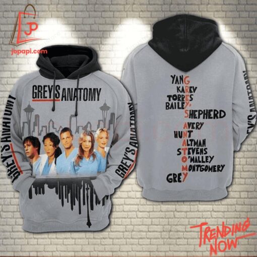 High-quality product with unique design – Grey's Anatomy Series Anatomy Hoodie