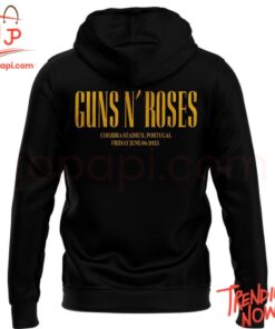 Bold and stylish casual wear – Guns N Roses World Tour To Portugal Hoodie Jpg