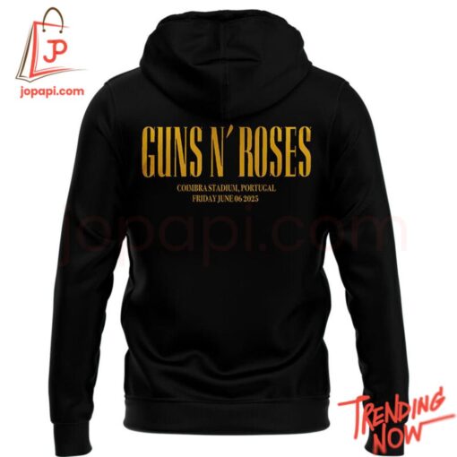 Bold and stylish casual wear – Guns N Roses World Tour To Portugal Hoodie Jpg