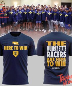 High-quality product with unique design – Here To Win Murray State Racers Shirt