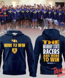High-quality product with unique design – Here To Win Murray State Racers Shirt