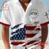 Comfortable Happy Independence Day Th Of July American Flag Hawaiian Shirt with eye-catching graphic