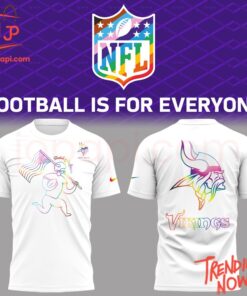 Make every step count with 1 Happy Pride Month Minnesota Vikings Lgbt Shirt.