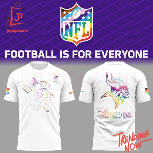 Make every step count with 1 Happy Pride Month Minnesota Vikings Lgbt Shirt.