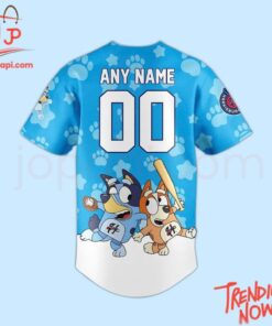High-quality product with unique design – Harrisburg Senators Bluey Baseball Jersey