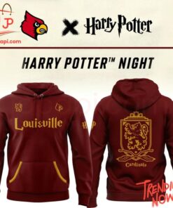 Comfortable Harry Potter Louisville Cardinals Hoodie with eye-catching graphic