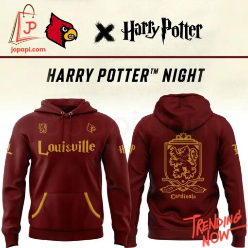 Comfortable Harry Potter Louisville Cardinals Hoodie with eye-catching graphic
