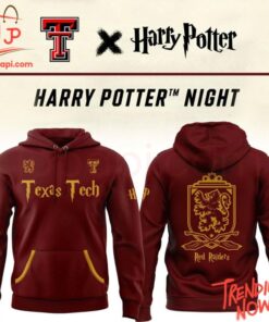 Stylish and comfortable printed clothing – Harry Potter Texas Tech Red Raiders Hoodie