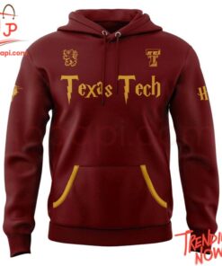 Stylish and comfortable printed clothing – Harry Potter Texas Tech Red Raiders Hoodie