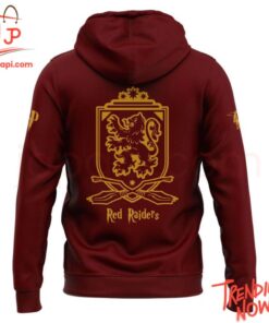 Stylish and comfortable printed clothing – Harry Potter Texas Tech Red Raiders Hoodie
