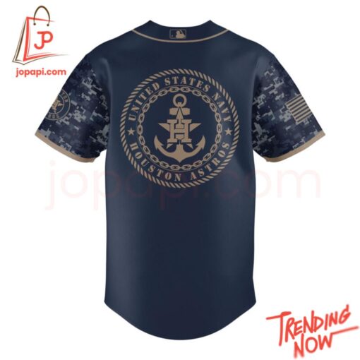 Bold and stylish casual wear – Houston Astros Armed Forces Day Baseball Jersey