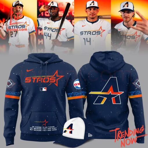 Comfortable Houston Astros New City Connect The Next Frontier Hoodie with eye-catching graphic