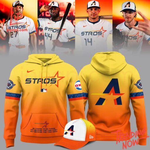Comfortable Houston Astros New City Connect The Next Frontier Hoodie with eye-catching graphic