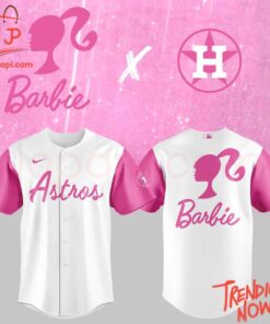 High-quality product with unique design – Houston Astros Barbie Baseball Jersey