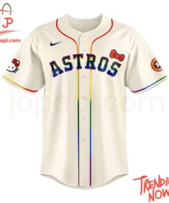 High-quality product with unique design – Houston Astros Hello Kitty Night Lgbt Jersey