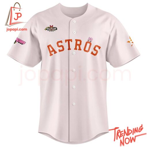 High-quality product with unique design – Houston Astros The Powerpuff Girls Jersey