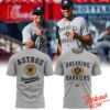 High-quality product with unique design – Houston Astros Ackie Robinson Black Breakin Barriers Legend Shirt