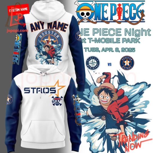 Bold and stylish casual wear – Houston Astros X One Piece Sweat Hoodie