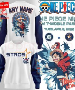 Bold and stylish casual wear – Houston Astros X One Piece Sweat Hoodie