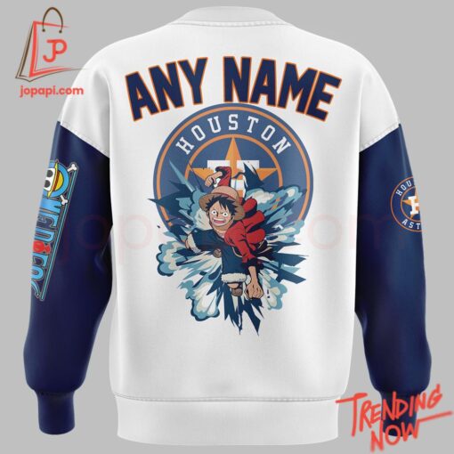 Bold and stylish casual wear – Houston Astros X One Piece Sweat Hoodie