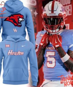 High-quality product with unique design – Houston Cougars Uniform Old Logo Hoodie