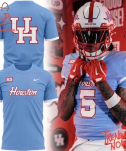 High-quality product with unique design – Houston Cougars Uniform Old Logo Shirt