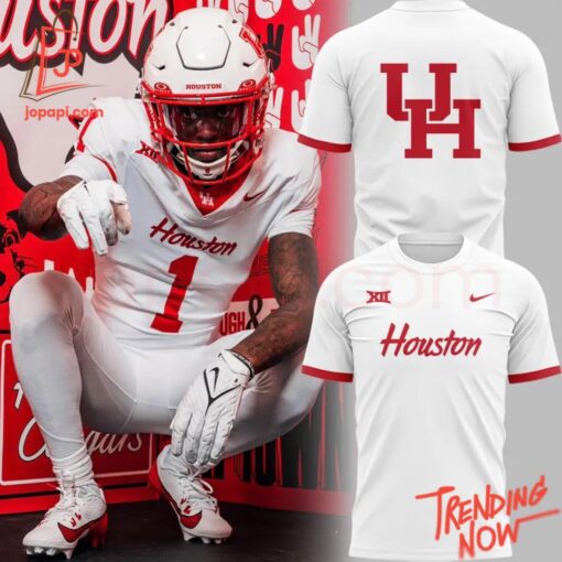 High-quality product with unique design – Houston Cougars Uniform Old Logo Shirt