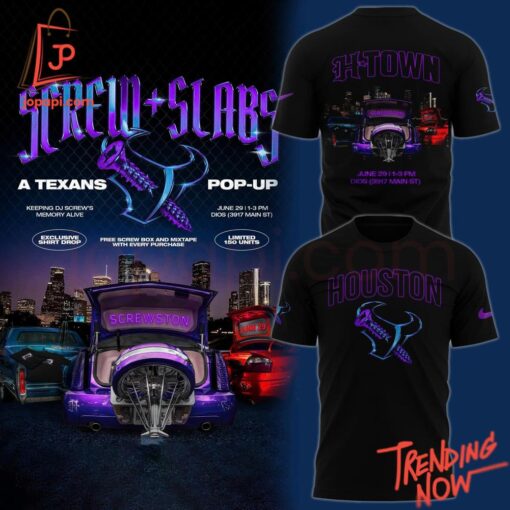 High-quality product with unique design – Houston Texans Dj Screw Shirt