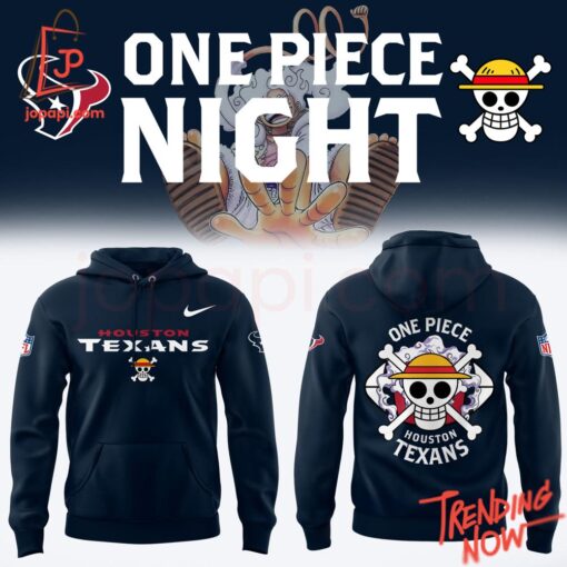 High-quality product with unique design – Houston Texans One Piece Night Hoodie