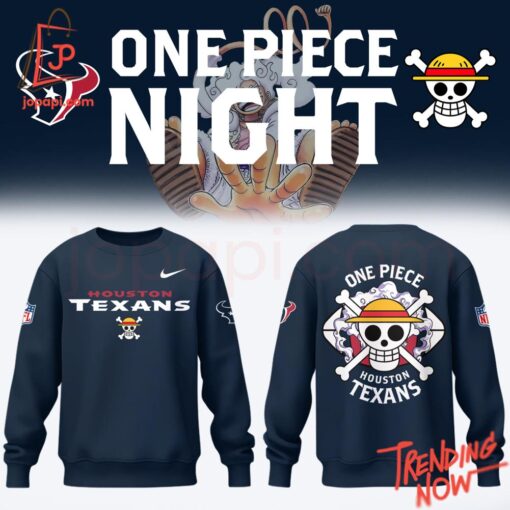 High-quality product with unique design – Houston Texans One Piece Night Hoodie