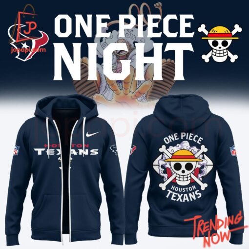 High-quality product with unique design – Houston Texans One Piece Night Hoodie
