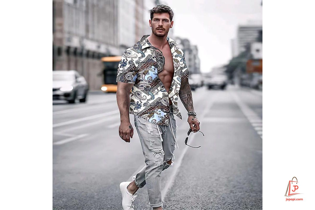 Stick to classic prints and neutral bottoms for a fresh, fail-proof way to wear Hawaiian shirts every day