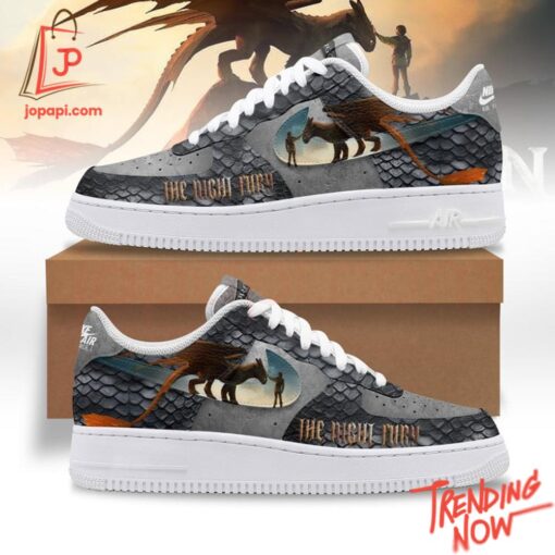 Bold and stylish casual wear – How To Train Your Dragon The Night Fury Air Force Shoes