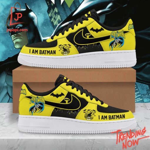 Make every step count with 1 I Am Batmanair Force 1 Shoes.