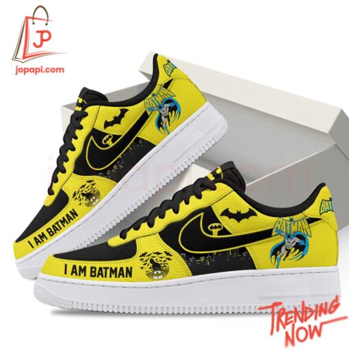 Make every step count with 2 I Am Batmanair Force 1 Shoes.