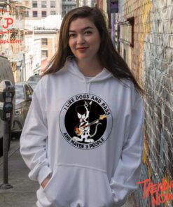 High-quality product with unique design – I Like Dogs And Bass And Maybe People Hoodie