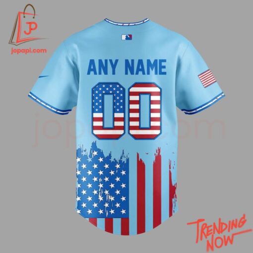 High-quality product with unique design – Independence Day Dodgers Baseball Jersey