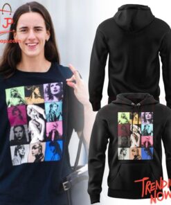 Stylish and comfortable printed clothing – Indiana Fever Caitlin Clark Reppin Taylor Swift Hoodie Jpg