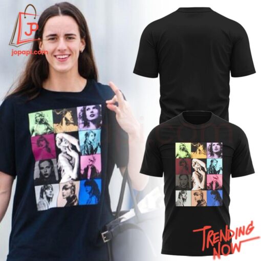 Stylish and comfortable printed clothing – Indiana Fever Caitlin Clark Reppin Taylor Swift Hoodie Jpg