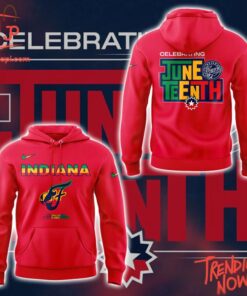 High-quality product with unique design – Indiana Fever Juneteenth Hoodie