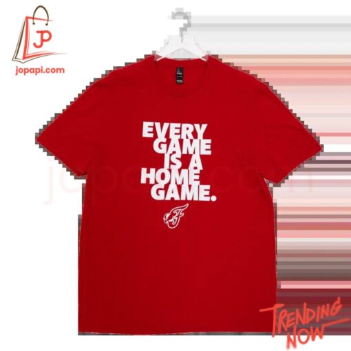 Make every step count with 2 Indiana Fever Tour 2025 Every Game Is A Home Game Shirt.
