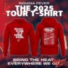 Make every step count with 1 Indiana Fever Tour 2025 Hoodie.