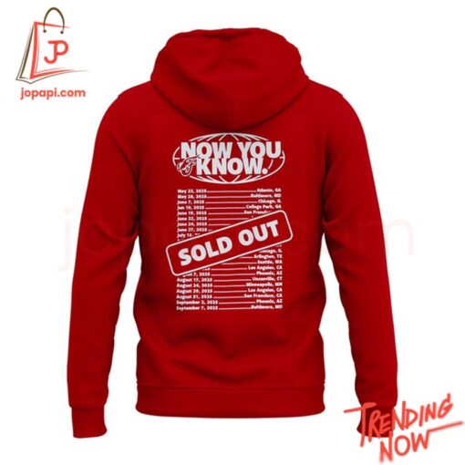 Make every step count with 3 Indiana Fever Tour 2025 Hoodie.