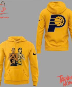 Make every step count with 4 Indiana Pacers Legacy Signal Two Eras One Gesture One Legendary Moment Shirt.
