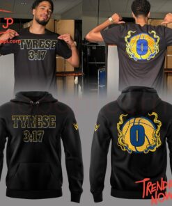 3D graphic 1 Indiana Pacers Tyrese Haliburton Hoodie with bold design