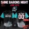 High-quality product with unique design – Jersey Shore Blueclaws Shine Barons Baseball Jersey